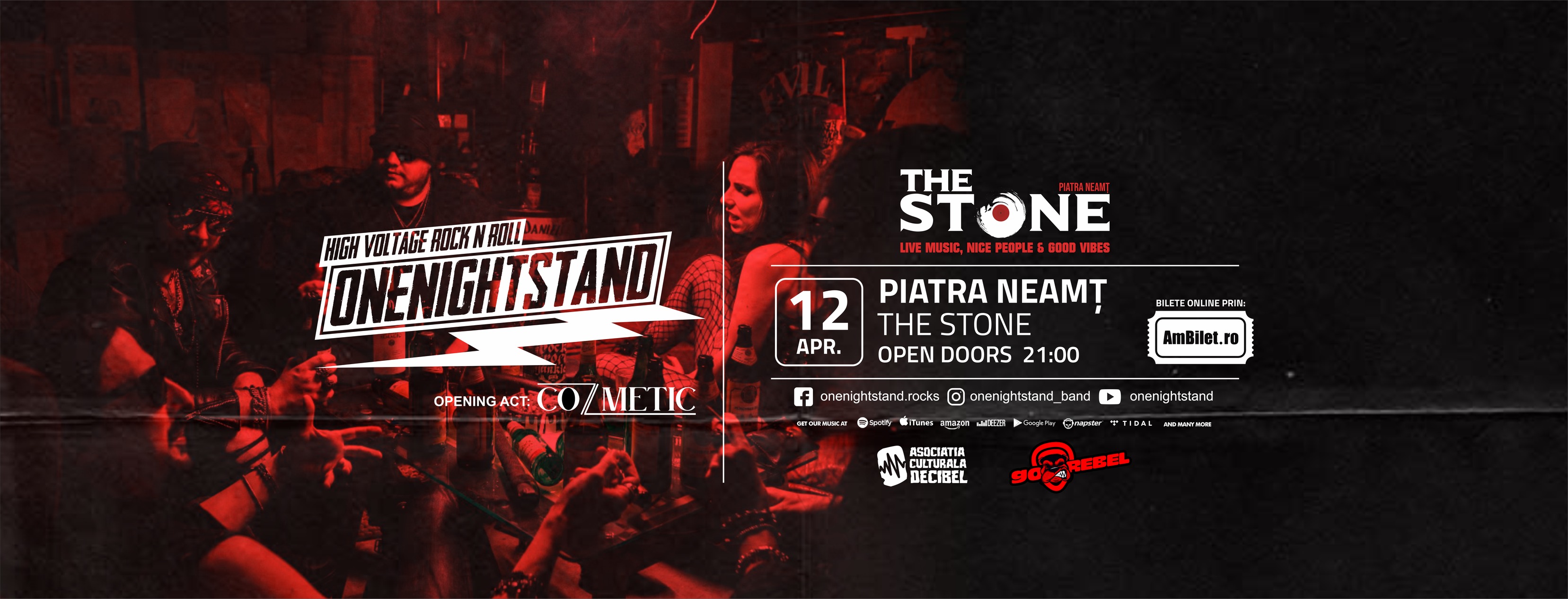 onenightstand live & Cozmetic live @The Stone