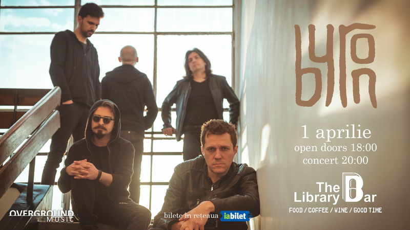 Piatra Neamț: Concert byron - live la Library Bar