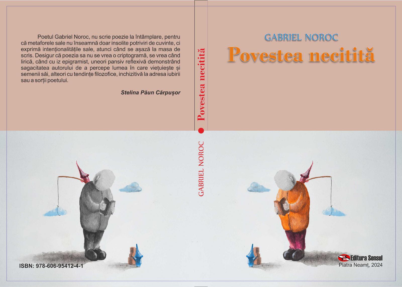 Lansare carte “Povestea necitită” autor - Gabriel Noroc