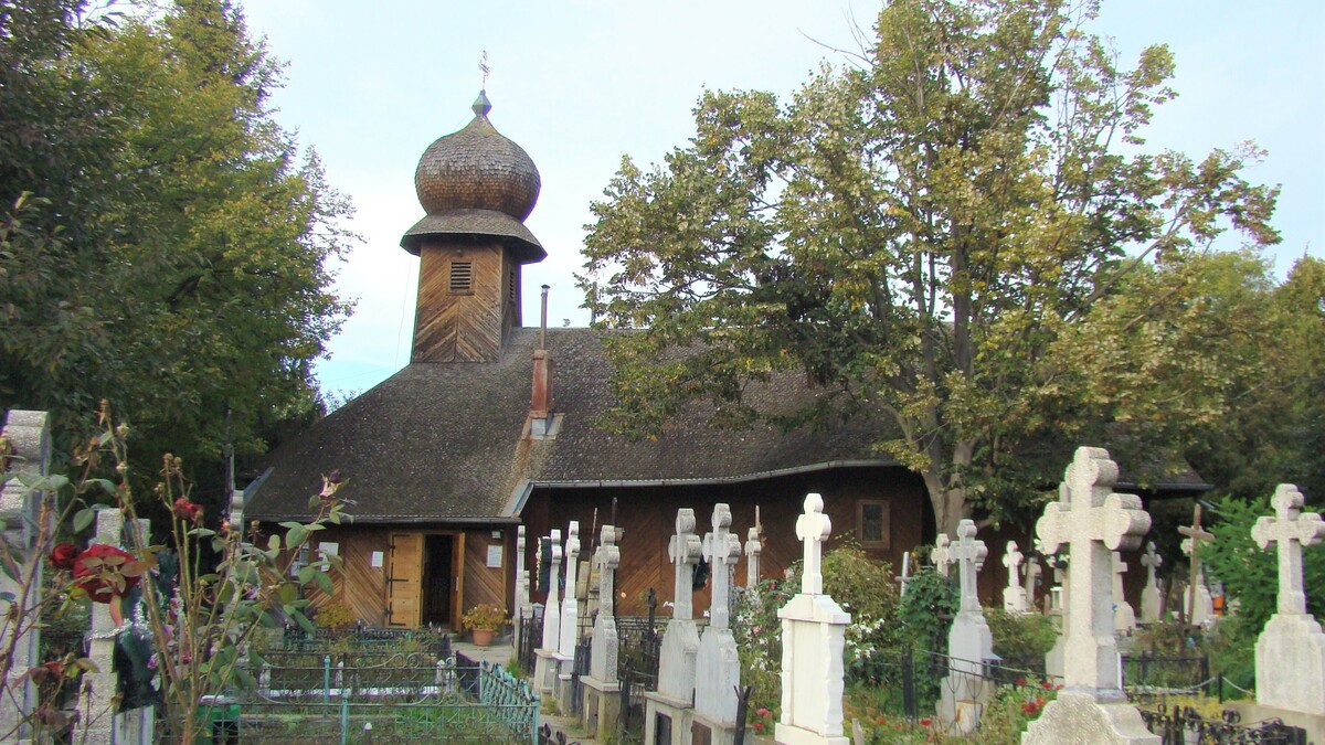 "Assuption of the Mother of God"  wooden church